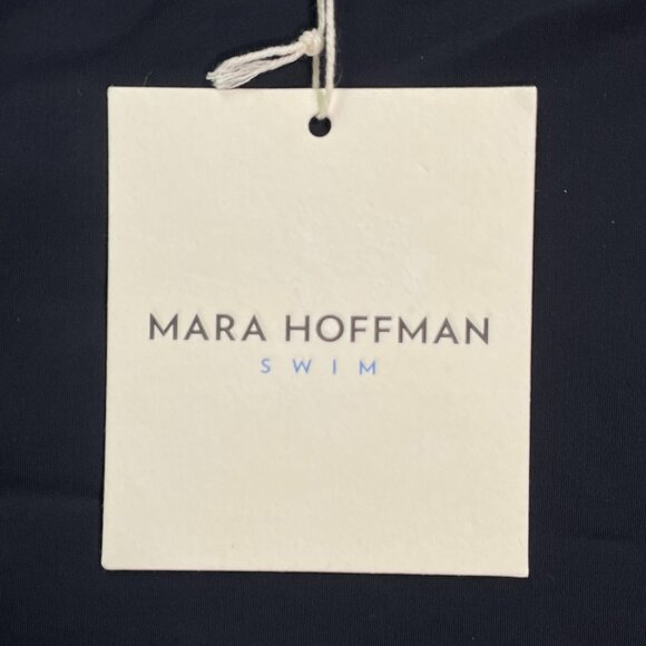 NWT Mara Hoffman Persephone One Piece Swimsuit Womens XL Black Square Neckline - Picture 9 of 14